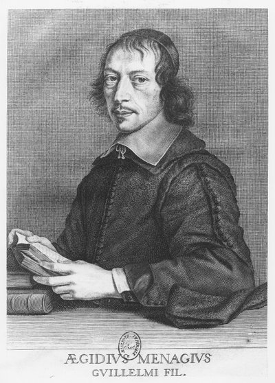 Gilles Ménage by Robert Nanteuil